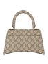 x Balenciaga Hacker Project Small Hourglass Bag, back view